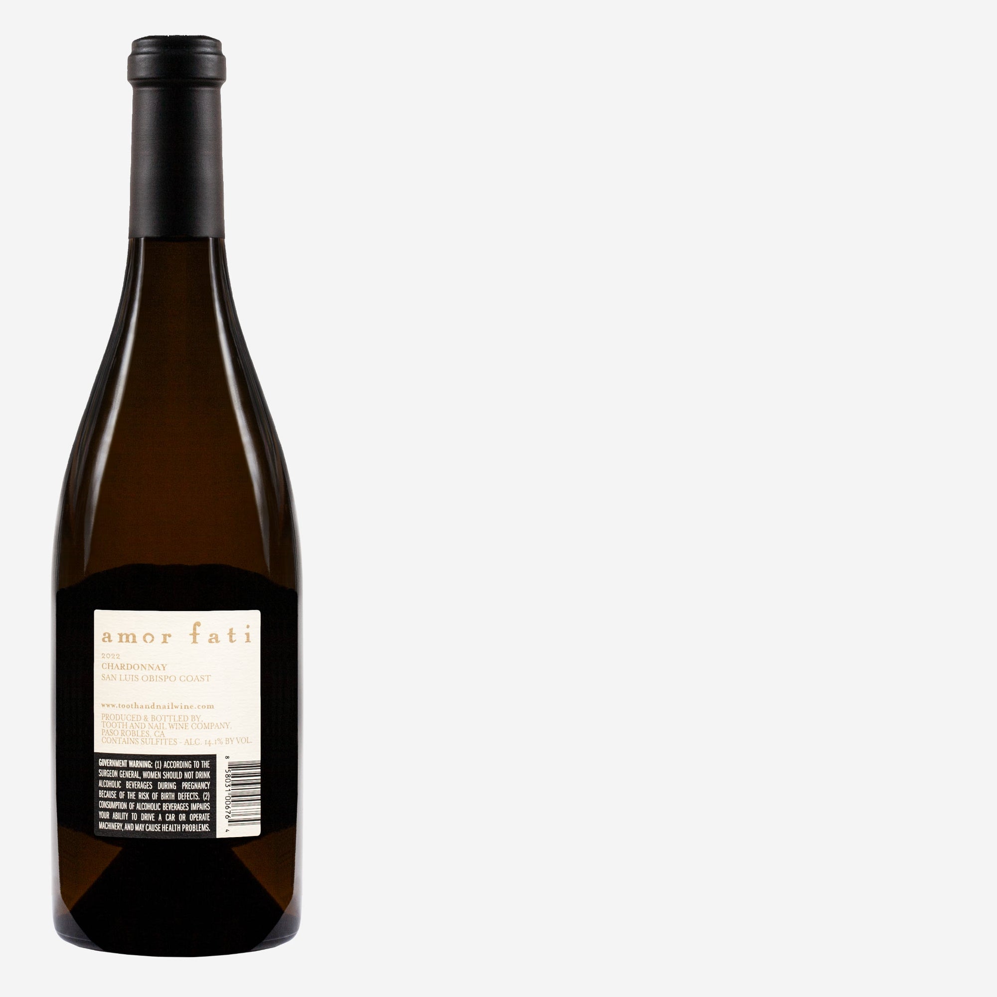 Amor Fati Chardonnay, San Luis Obispo Coast 2022